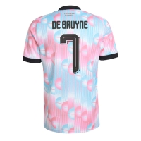 Camiseta Bélgica Kevin De Bruyne #7 Segunda Equipación Replica Mundial 2026 mangas cortas